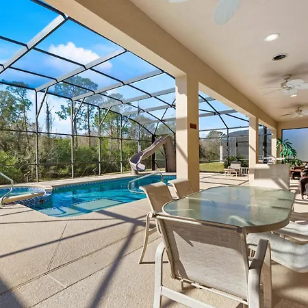 Waterslide 6 Bed Lux Villa Emerald Island Kissimmee Exterior photo