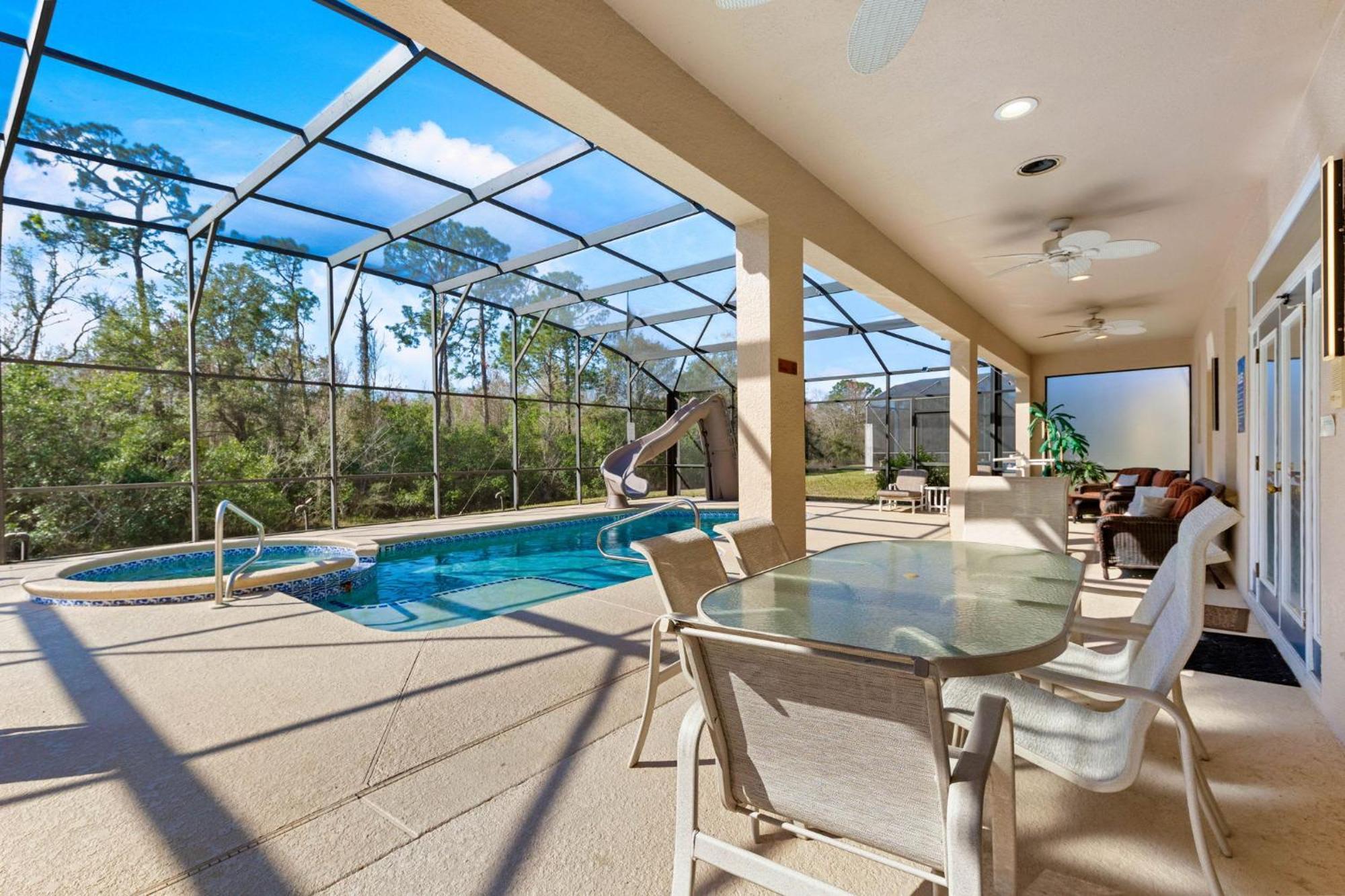 Waterslide 6 Bed Lux Emerald Island Kissimmee