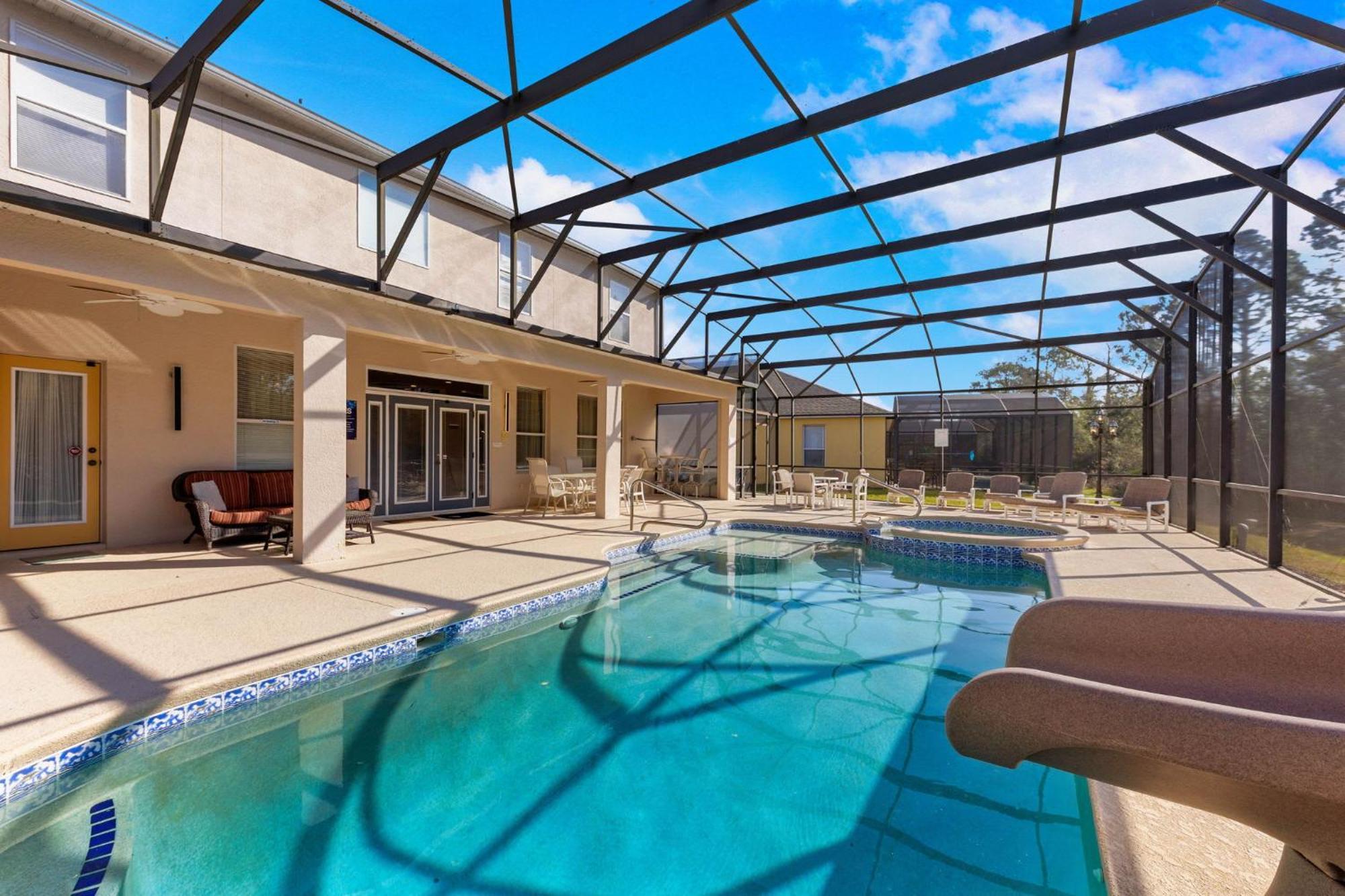 Villa Waterslide 6 Bed Lux Emerald Island Kissimmee